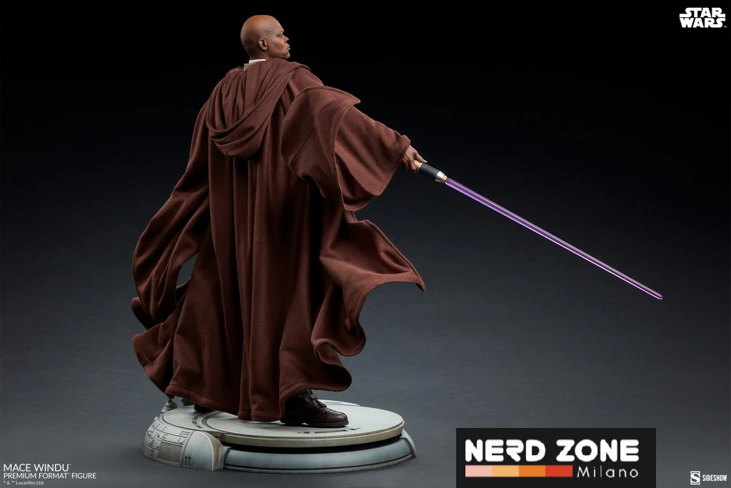 SIDESHOW – Star Wars: Revenge of the Sith – Mace Windu Premium 1:4 Scale Statue