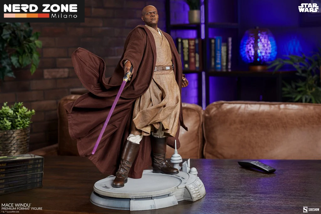 SIDESHOW – Star Wars: Revenge of the Sith – Mace Windu Premium 1:4 Scale Statue