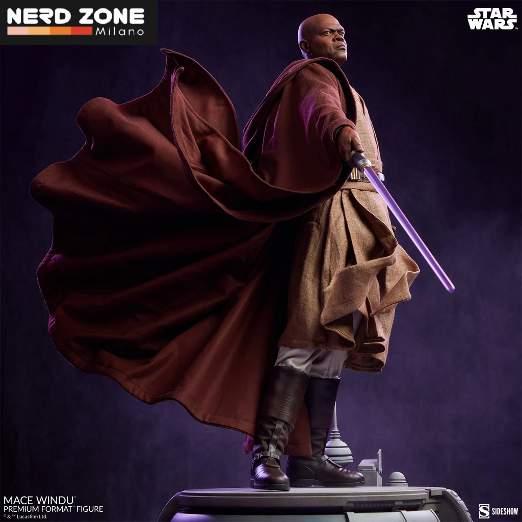 SIDESHOW – Star Wars: Revenge of the Sith – Mace Windu Premium 1:4 Scale Statue