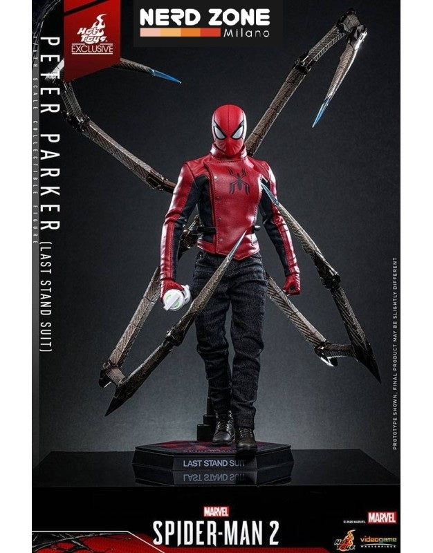HOT TOYS EXCLUSIVE - Spider-Man 2 Action Figure 1/6 Peter Parker (Last Stand Suit) 30 cm VGM71