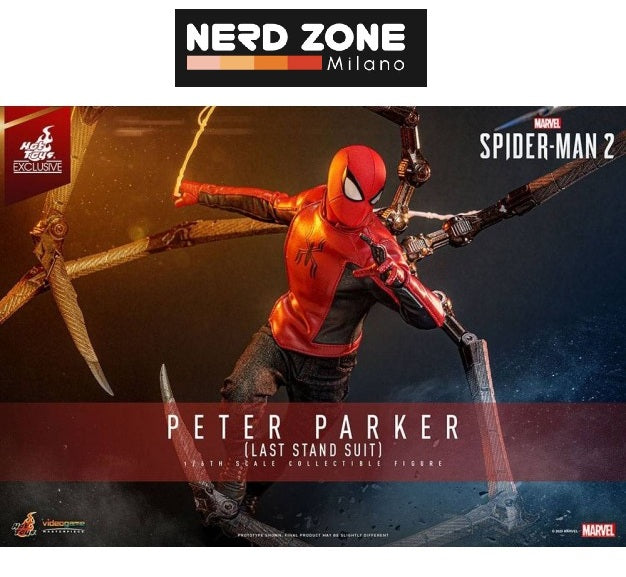 HOT TOYS EXCLUSIVE - Spider-Man 2 Action Figure 1/6 Peter Parker (Last Stand Suit) 30 cm VGM71