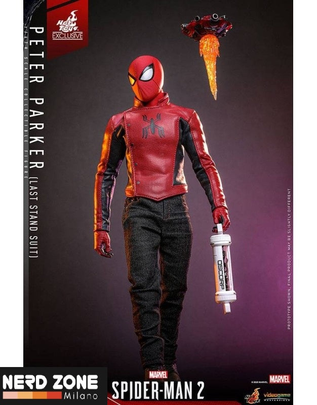 HOT TOYS EXCLUSIVE - Spider-Man 2 Action Figure 1/6 Peter Parker (Last Stand Suit) 30 cm VGM71