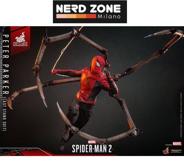 HOT TOYS EXCLUSIVE - Spider-Man 2 Action Figure 1/6 Peter Parker (Last Stand Suit) 30 cm VGM71