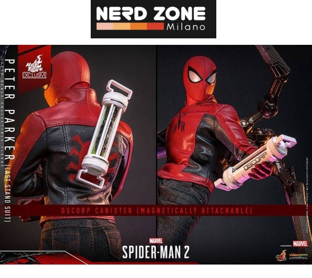 HOT TOYS EXCLUSIVE - Spider-Man 2 Action Figure 1/6 Peter Parker (Last Stand Suit) 30 cm VGM71