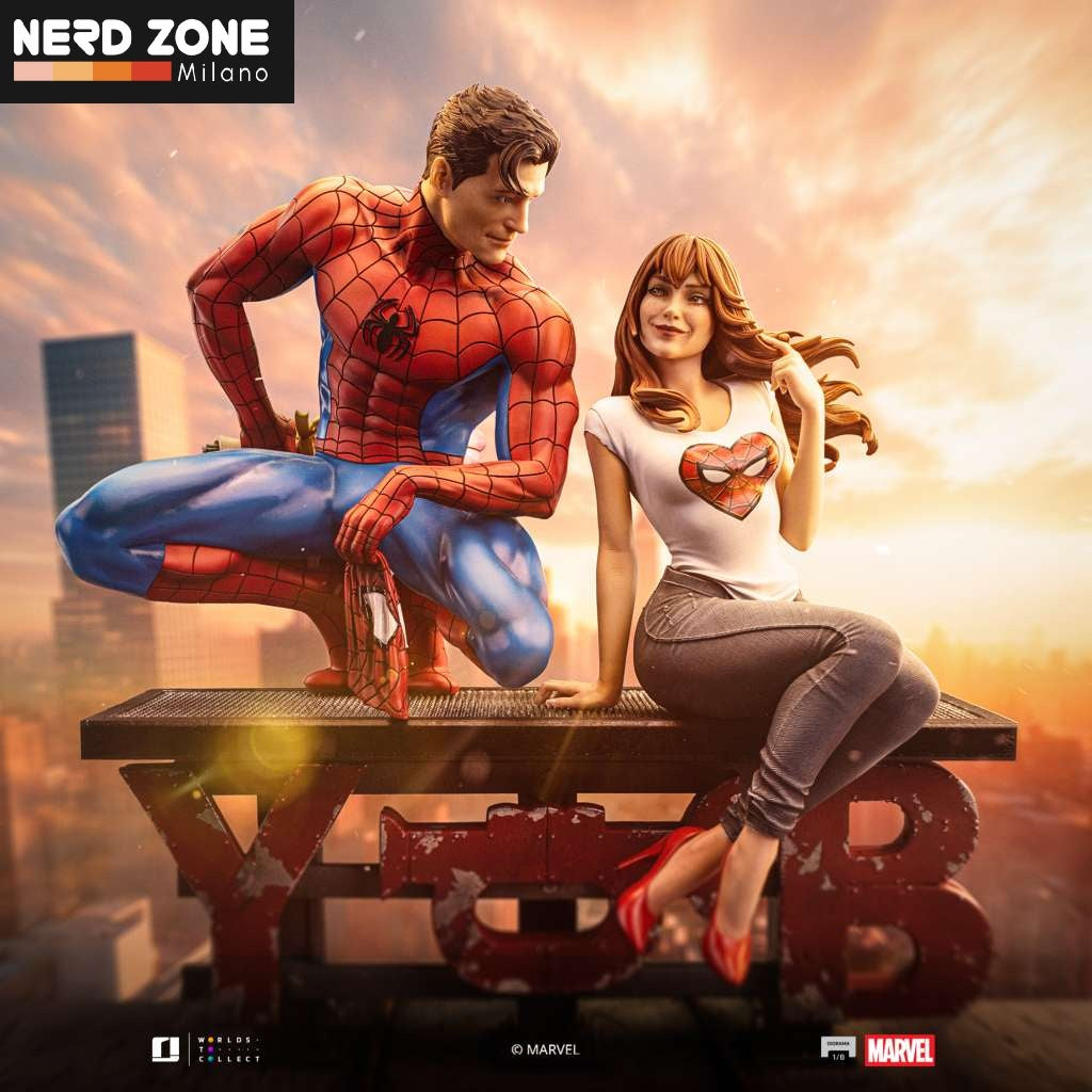 IRON STUDIOS - Spider-Man And Mj 1/6 Scale Diorama