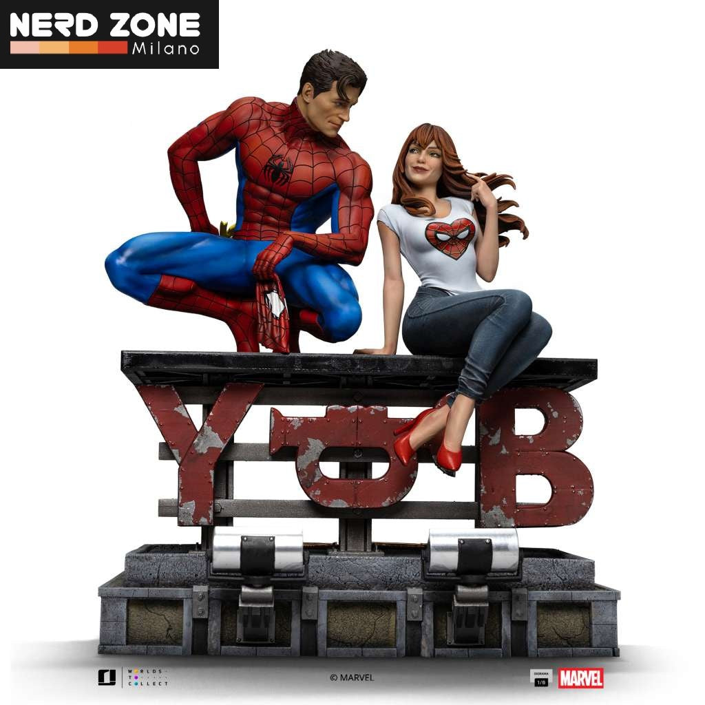 IRON STUDIOS - Spider-Man And Mj 1/6 Scale Diorama