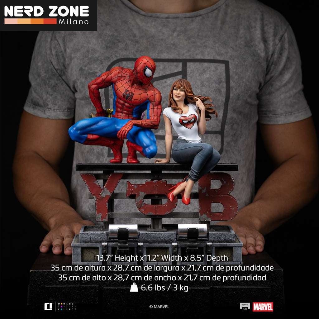 IRON STUDIOS - Spider-Man And Mj 1/6 Scale Diorama