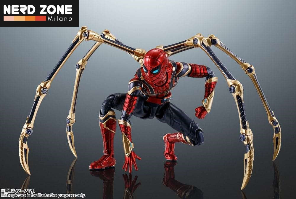 BANDAI - SH FIGUARTS Spider-Man No Way Home Iron Spider Shf Reissue