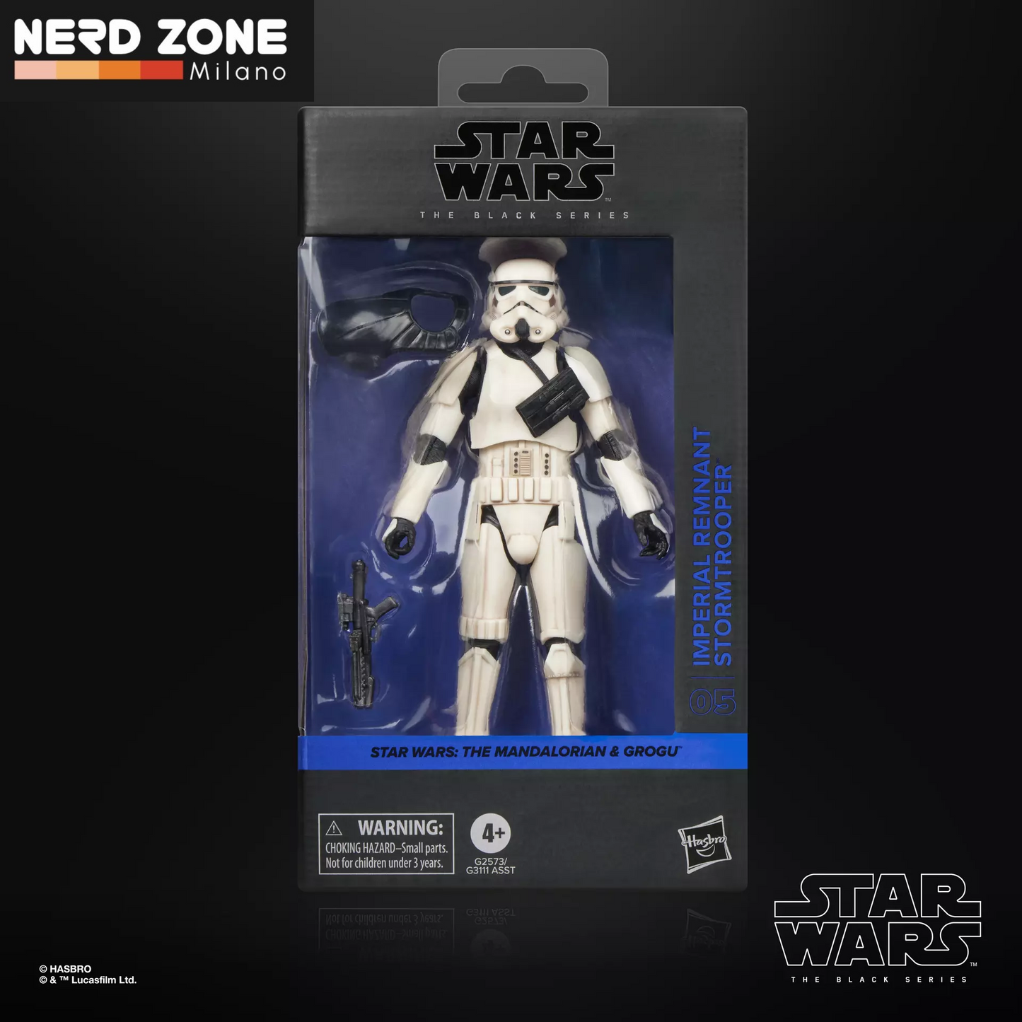 PRE ORDINE - HASBRO - Star Wars Black Series The Mandalorian And Grogu Imperial Remnant Stormtrooper 2 Action Figure