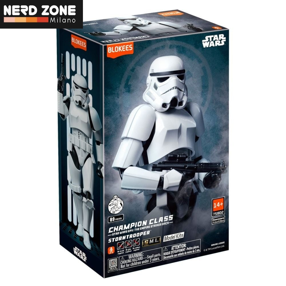PRE ORDINE - BLOKEES - Star Wars Stormtrooper Evergreen Movie Champion Class 01 Model Kit