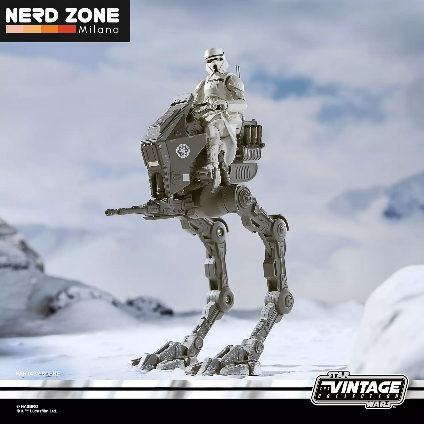 PRE ORDINE - HASBRO - Star Wars Vintage The Mandalorian And Grogu Imperial Remnant At-rt Driver Action Figure