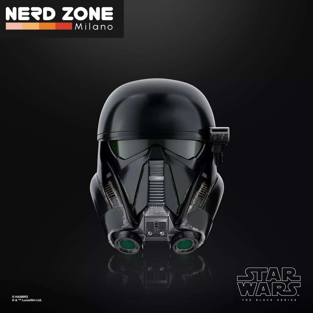 HASBRO - Star Wars Black Serie Rogue One Imperial Death Trooper Electronic Helmet
