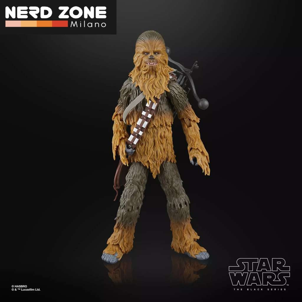 HASBRO - STAR WARS Black Series A New Hope Chewbacca Action Figure