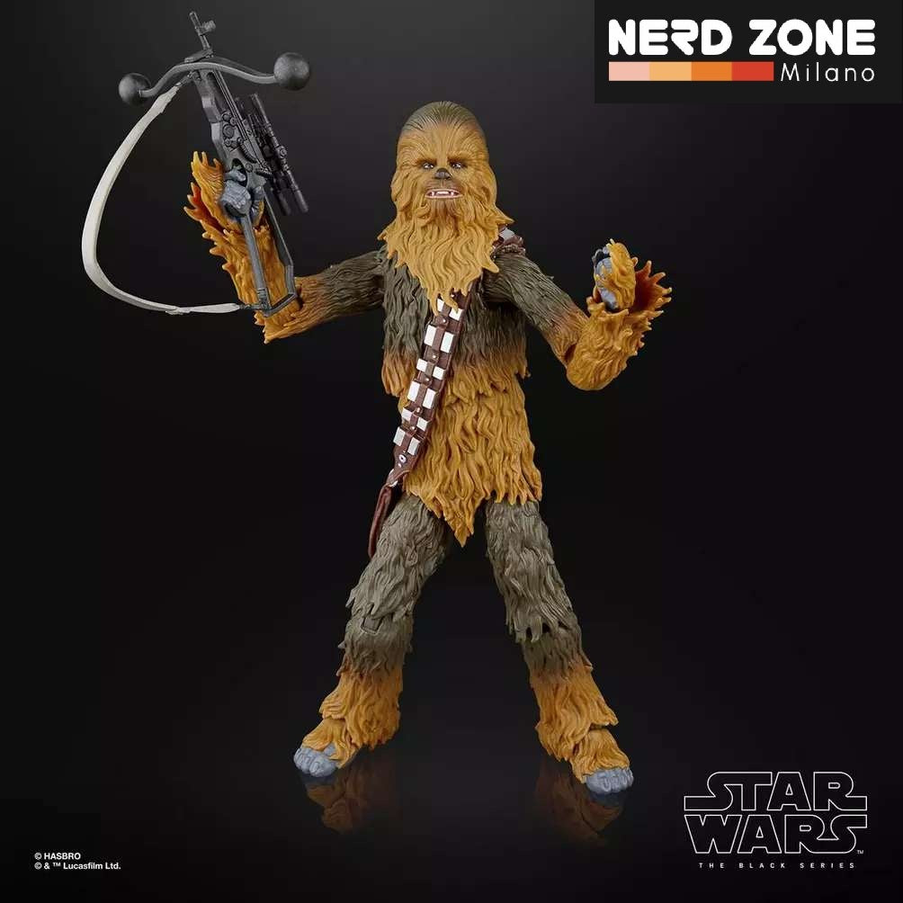 HASBRO - STAR WARS Black Series A New Hope Chewbacca Action Figure