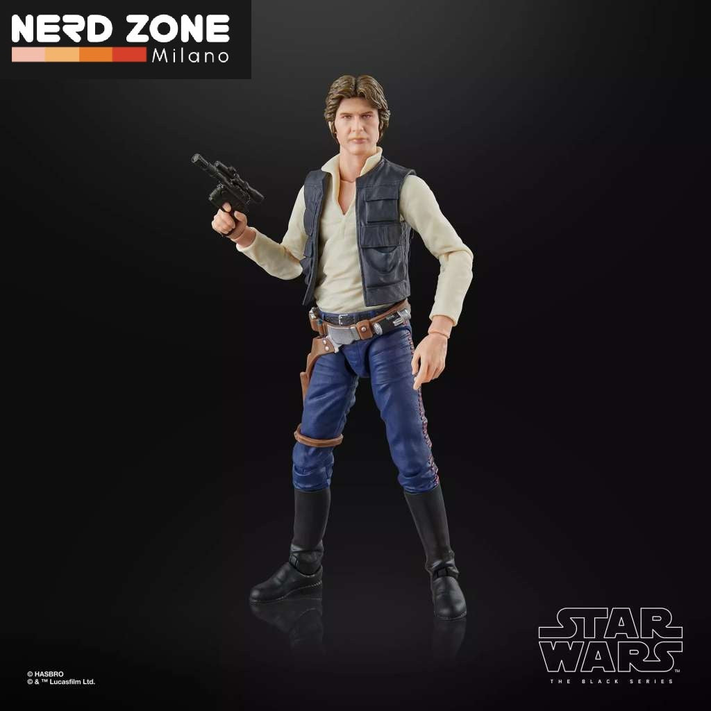 HASBRO - STAR WARS Black Series A New Hope Han Solo Action Figure