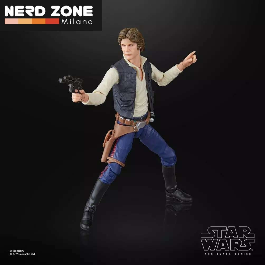 HASBRO - STAR WARS Black Series A New Hope Han Solo Action Figure