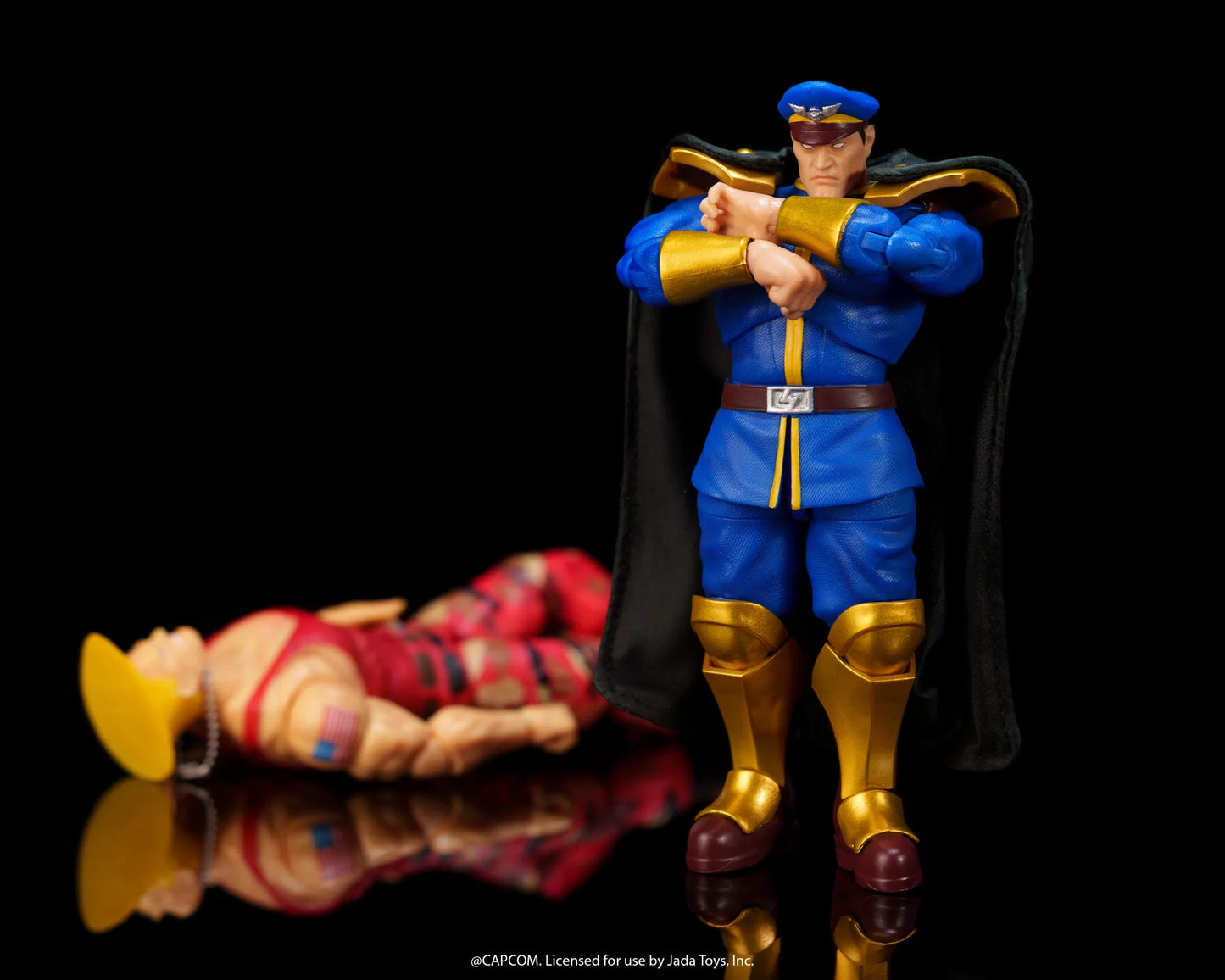 PRE ORDINE - JADA TOYS - Street Fighter II Giulie Vs Bison Af Double Pack Limited Edition