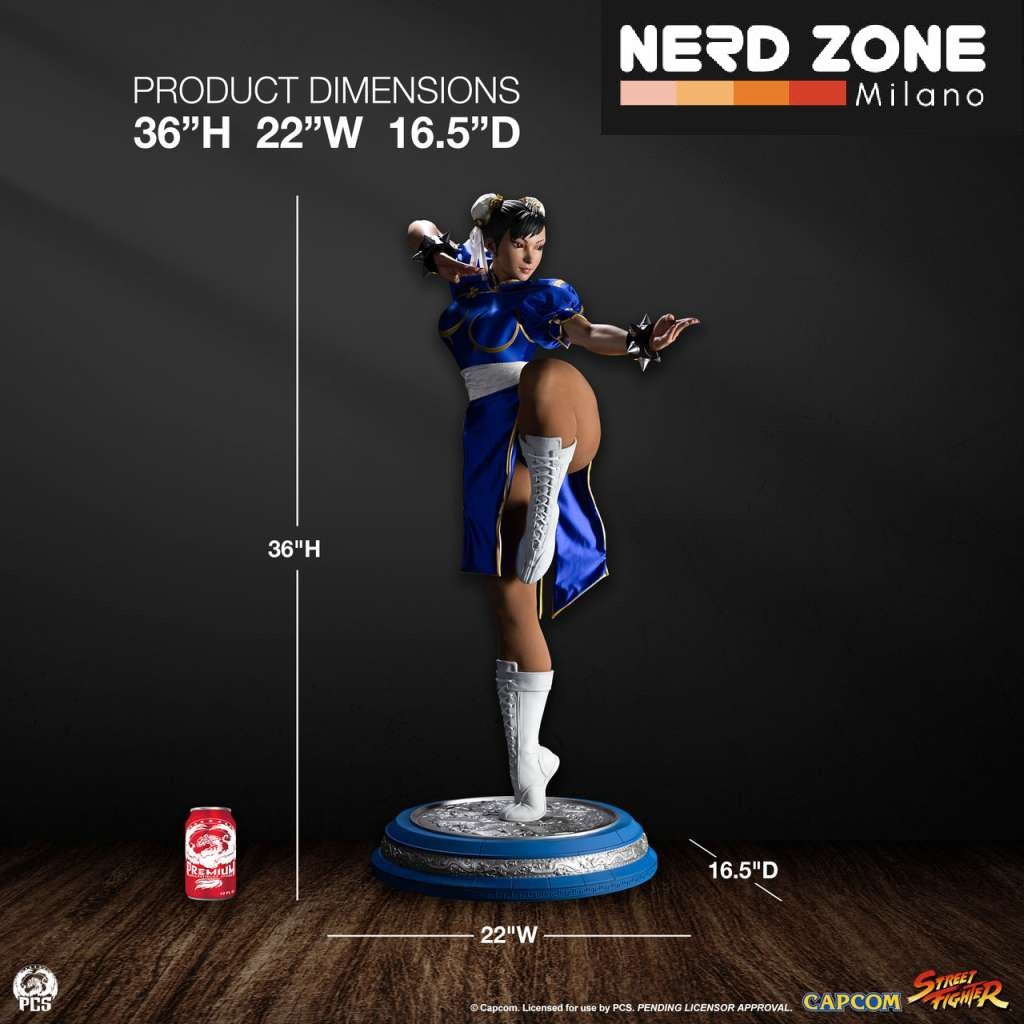 PCS (Premium Collectibles Studio) - Street Fighter Chun - Li 1/2 Scale Statue Classic Edition