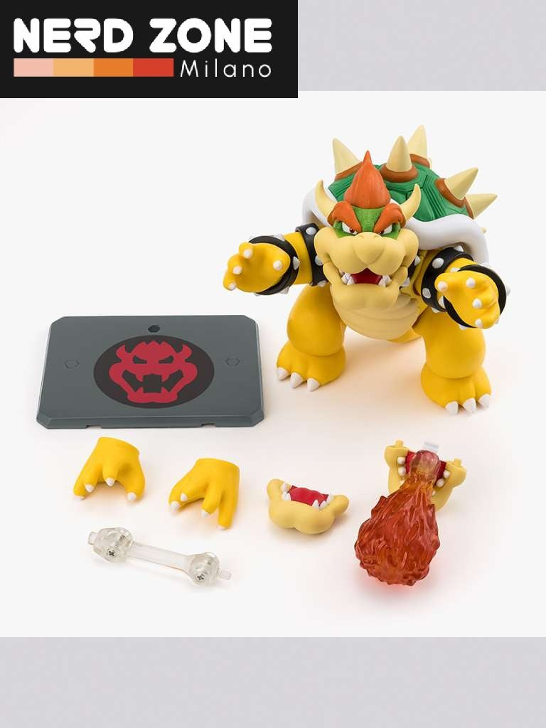 BANDAI - S.H. FIGUARTS Super Mario Bowser Shf