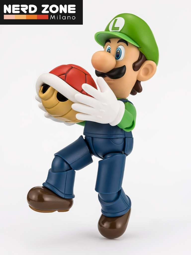 BANDAI - S.H. FIGUARTS Super Mario Luigi Shf