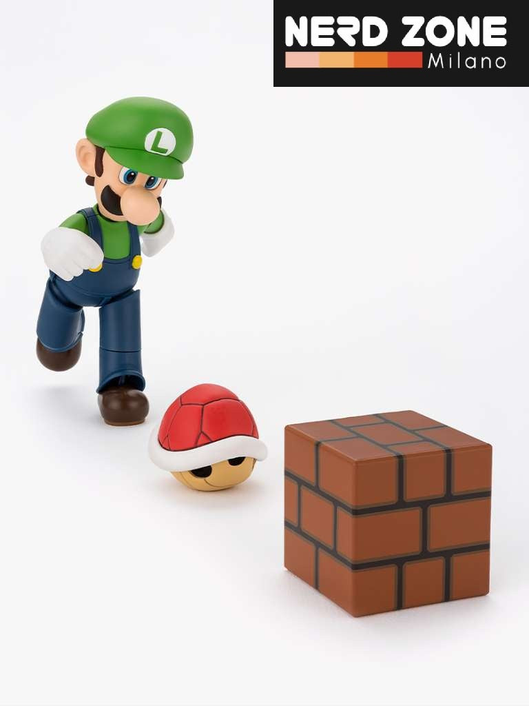BANDAI - S.H. FIGUARTS Super Mario Luigi Shf