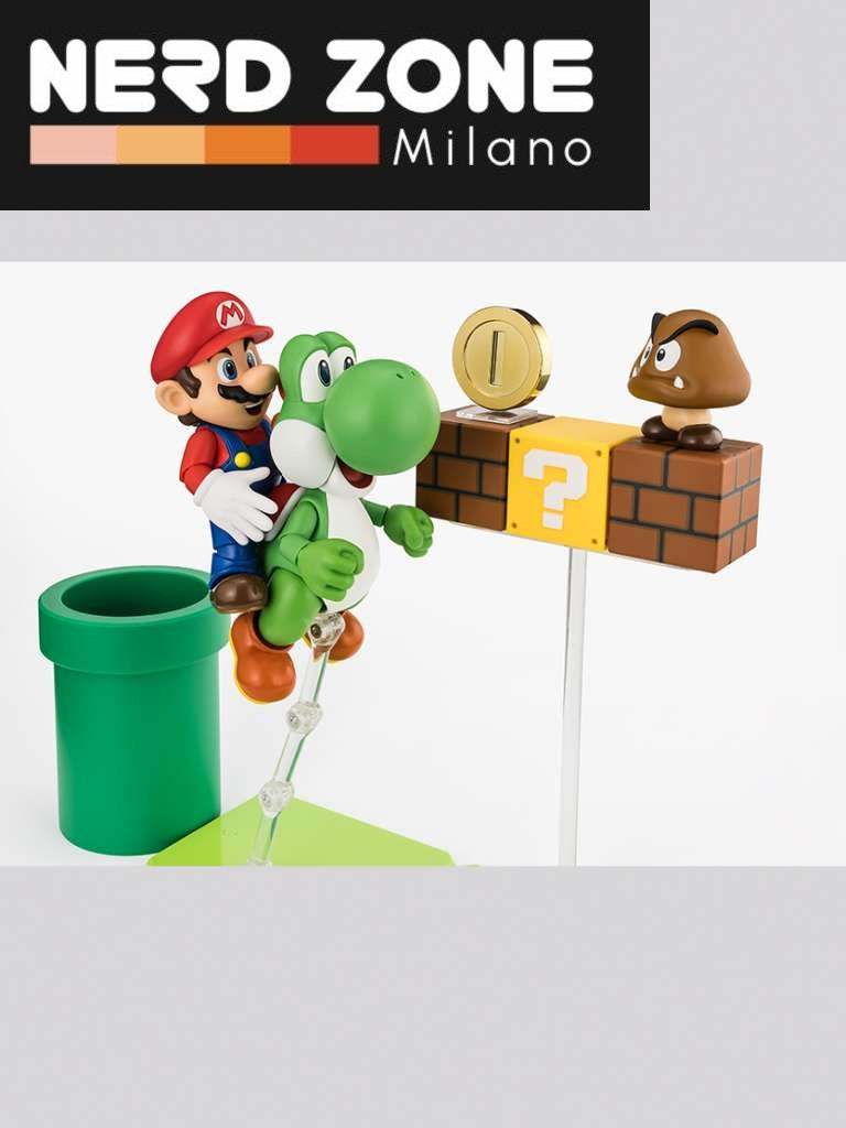BANDAI - S.H. FIGUARTS Super Mario Playset Shf