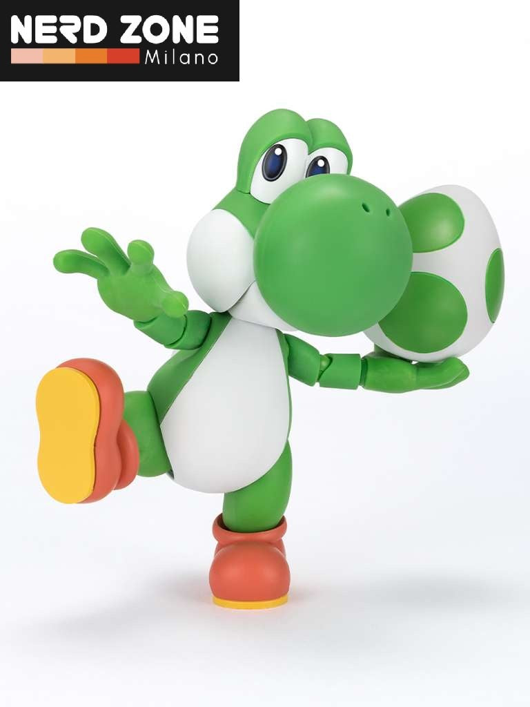 BANDAI - S.H. FIGUARTS Super Mario Yoshi Shf