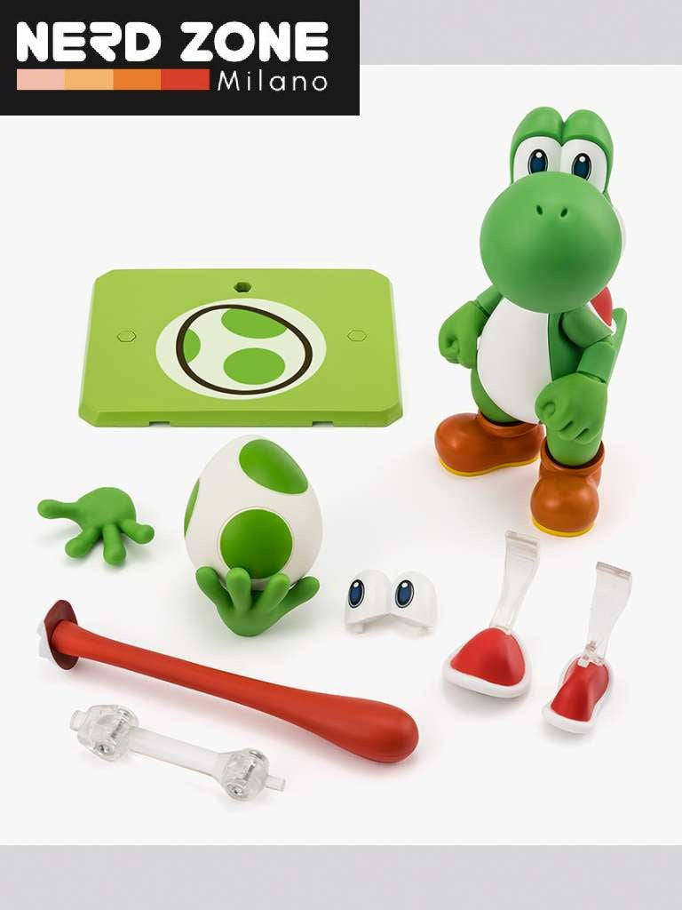 BANDAI - S.H. FIGUARTS Super Mario Yoshi Shf