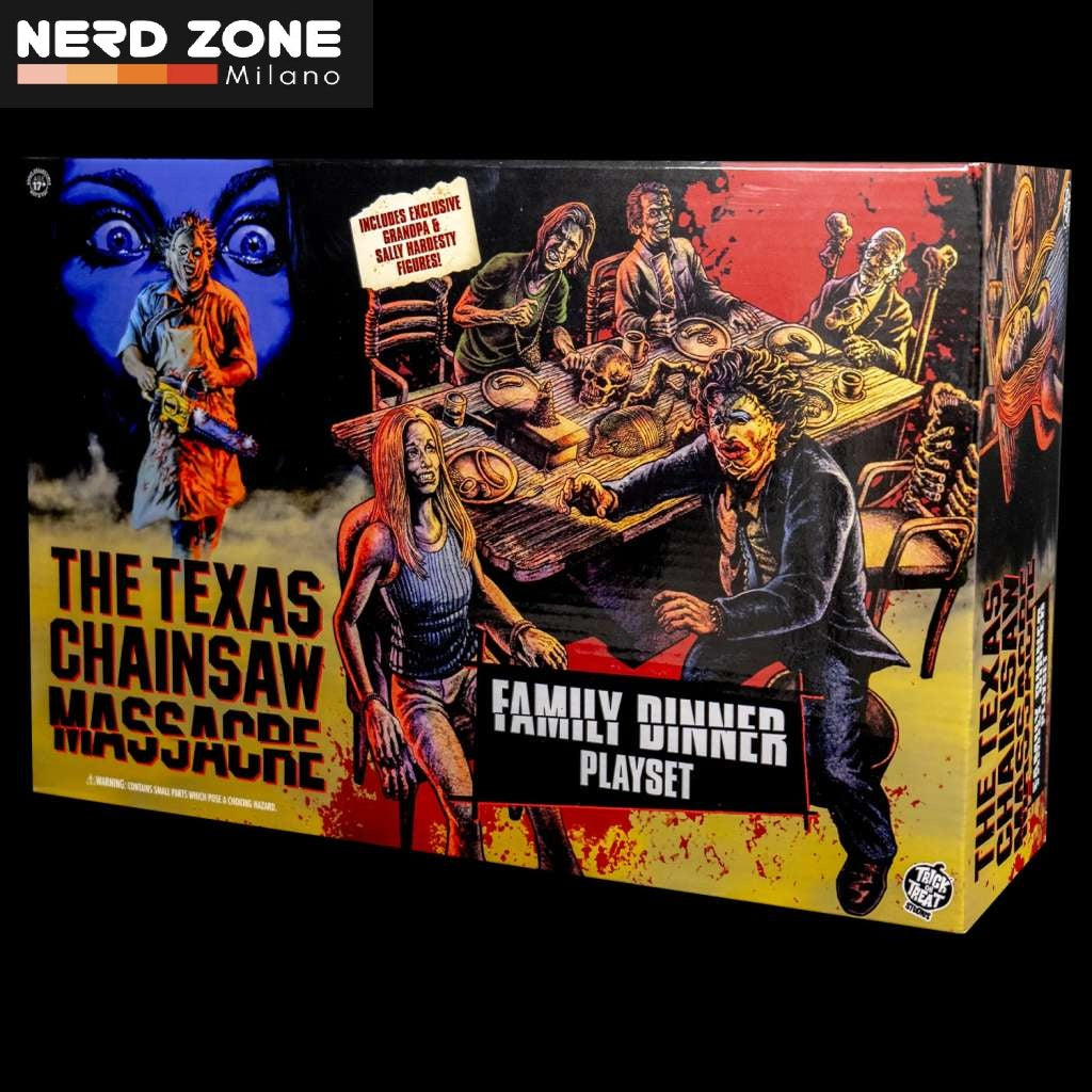 TRICK OR TREAT - Texas Chainsaw Massacre 5" Figure Dinner Playset