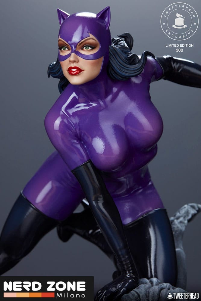 TWEETERHEAD - DC Comics Maquette 1/6 Catwoman (Purple Edition) 35 cm