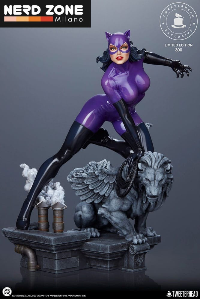 TWEETERHEAD - DC Comics Maquette 1/6 Catwoman (Purple Edition) 35 cm