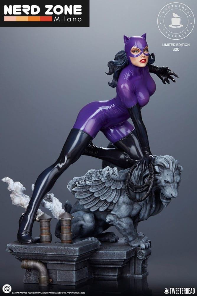 TWEETERHEAD - DC Comics Maquette 1/6 Catwoman (Purple Edition) 35 cm