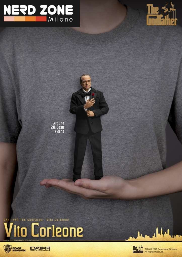BEAST KINGDOM - The Godfather Vito Corleone Dynamic Action Heroes