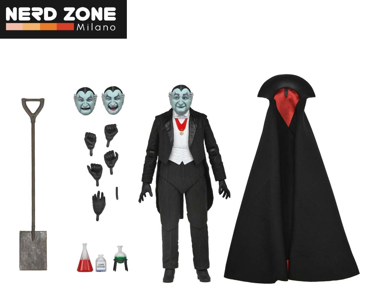 NECA - The Munsters Tv Series Grandpa Munster Ultimate Af