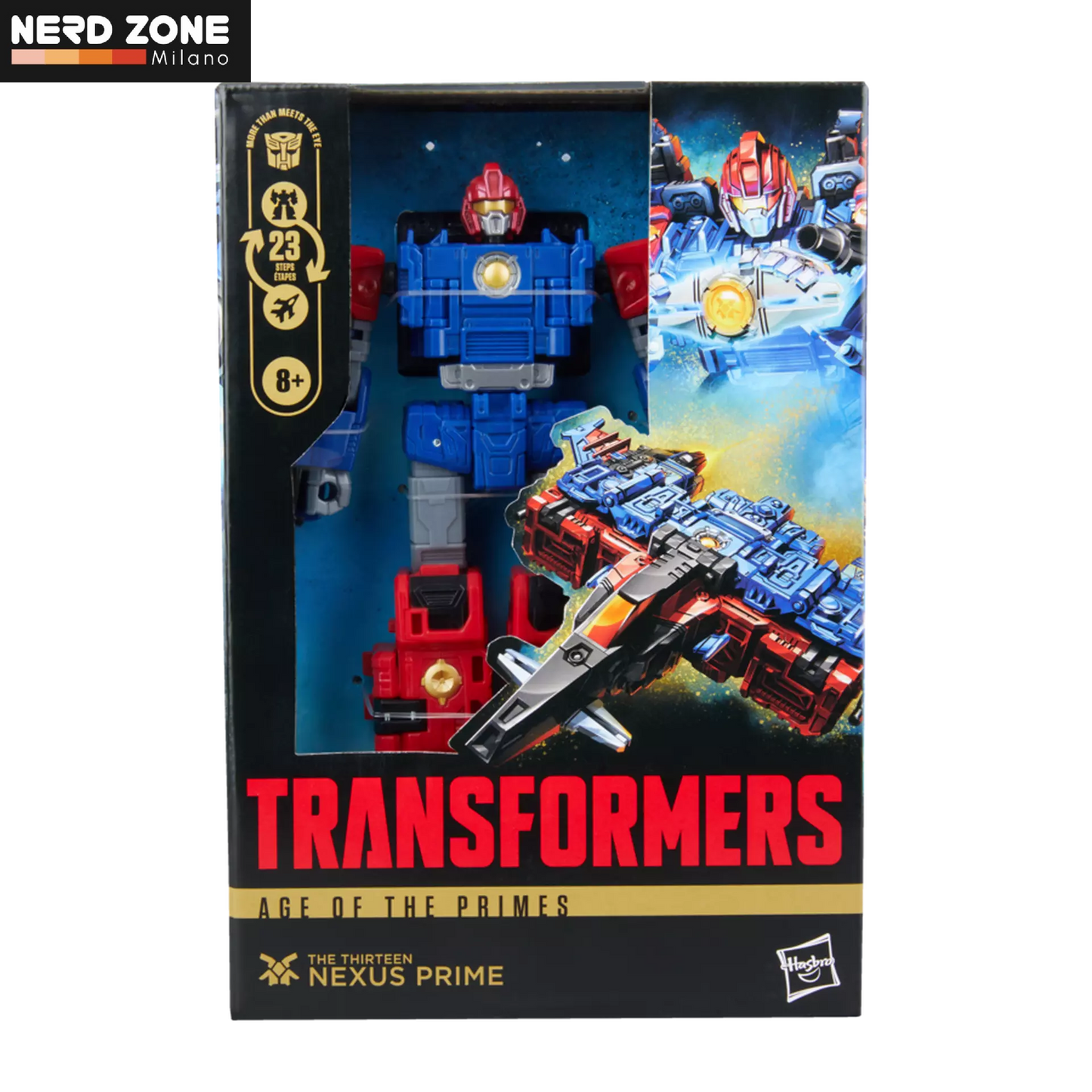 PRE ORDINE - HASBRO - Transformers Age Of The Prime - Nexus Prime Action Figure