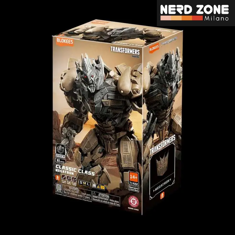 BLOKEES - Transformers Megatron Movie Dark Of The Moon Classic Class 22 Model Kit