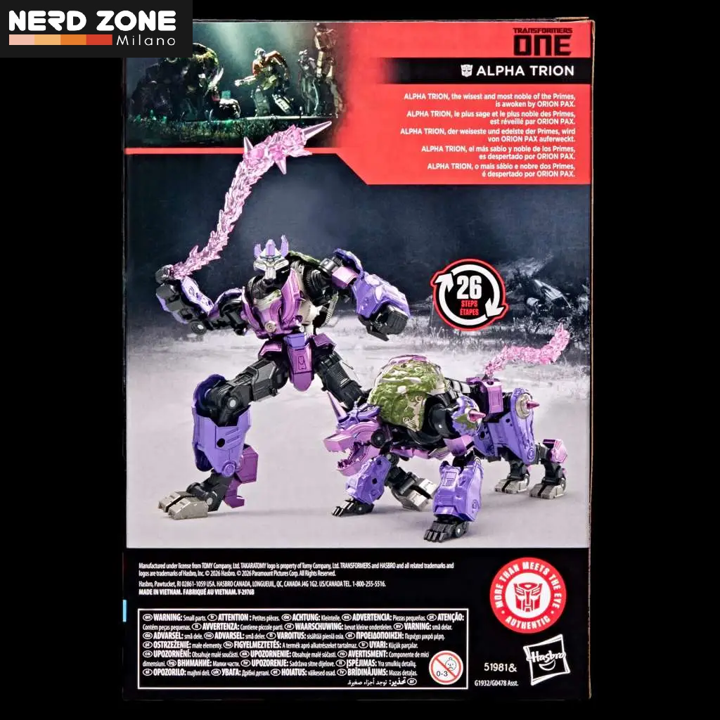PRE ORDINE - HASBRO - Transformers Studio Series Transformers One Alpha Trion Action Figure