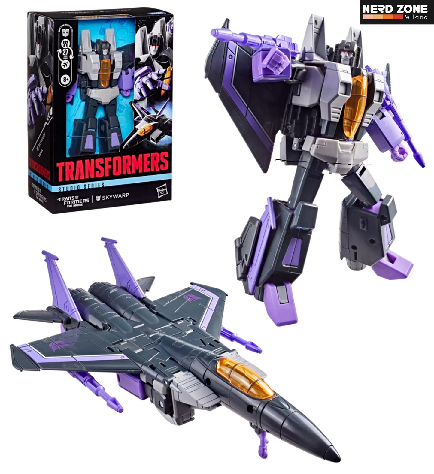 PRE ORDINE - HASBRO - Transformers Studio Series Transformers The Movie Skywarp Action Figure