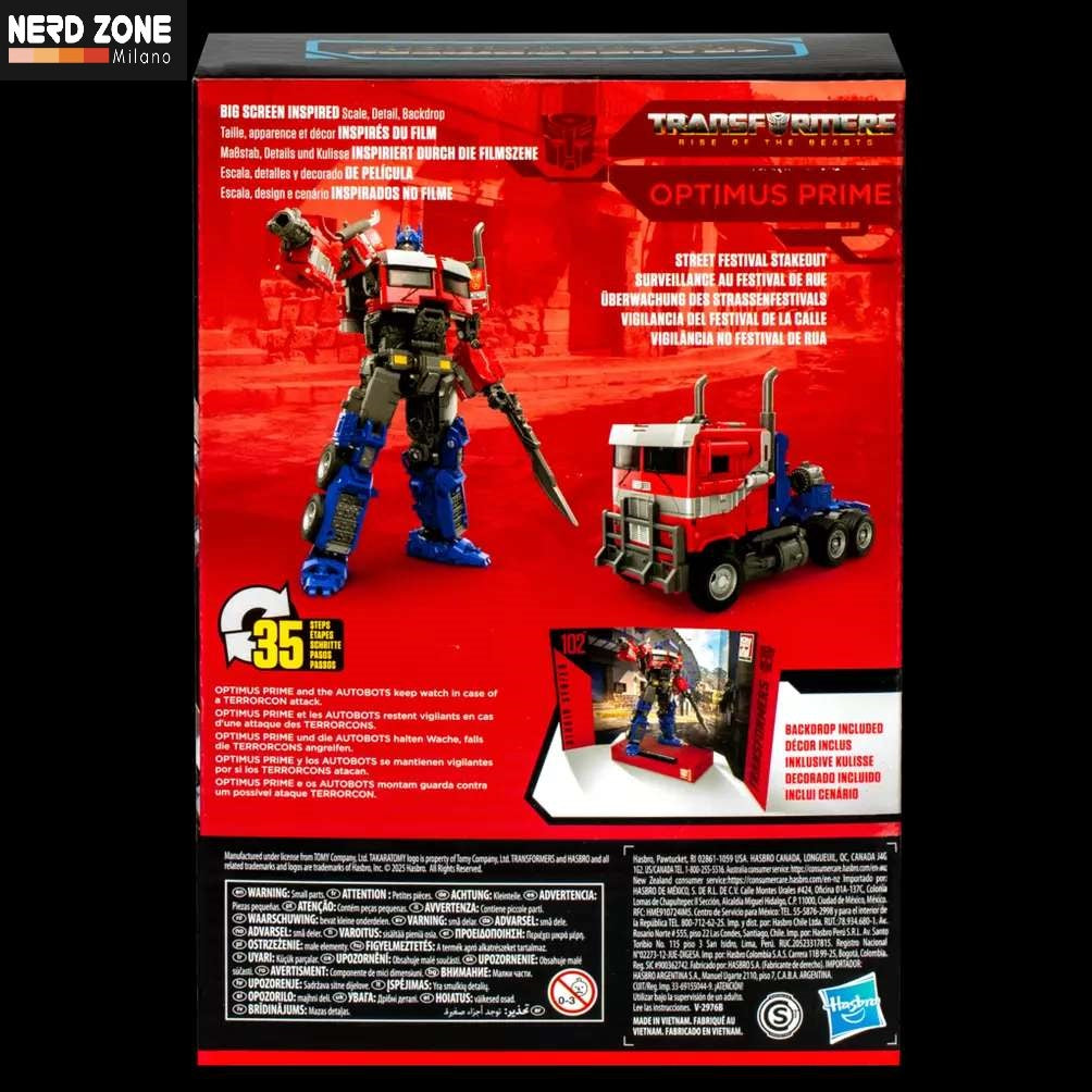 HASBRO - Transformers Studio Series - Rise Of The Beasts Optimus Prime Action Figure