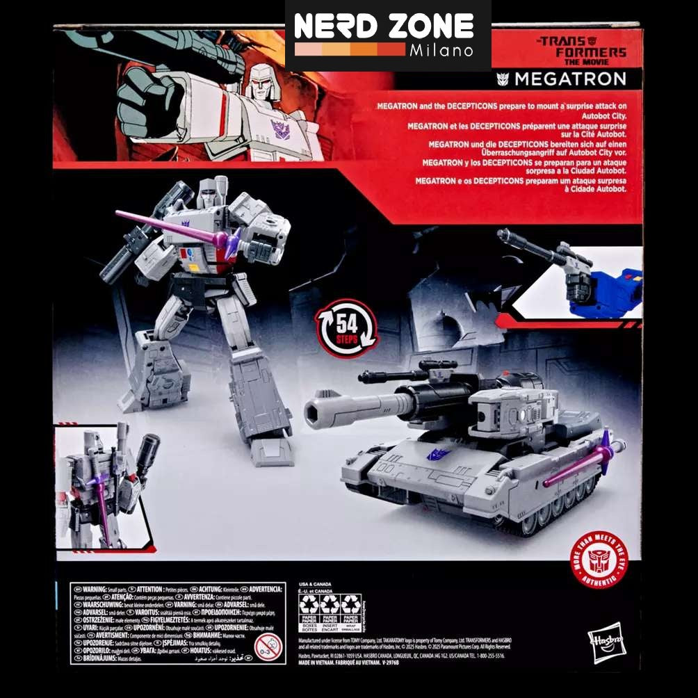 HASBRO - Transformers Studio Series - Transformers The Movie Megatron Action Figure