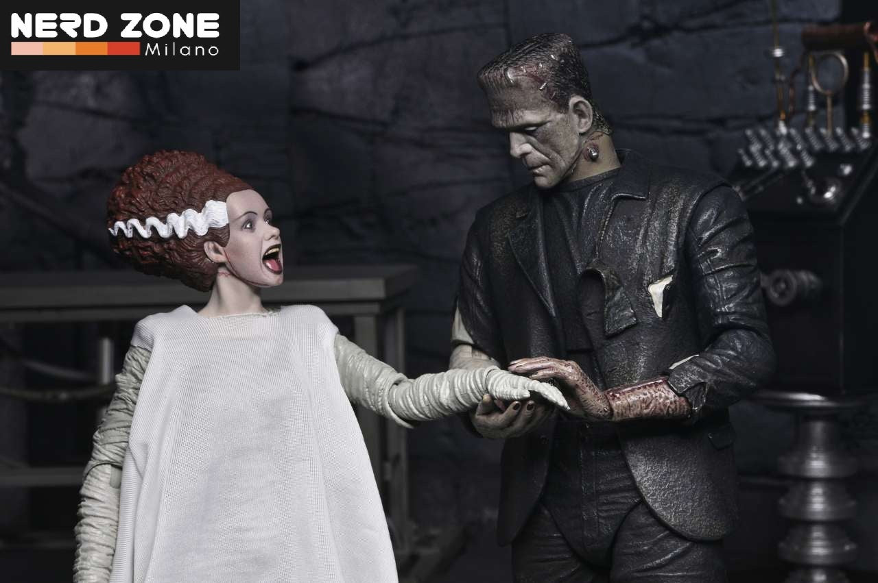 NECA - Um Bride Of Frankenstein 90th Monster & His Mate 2pack Af