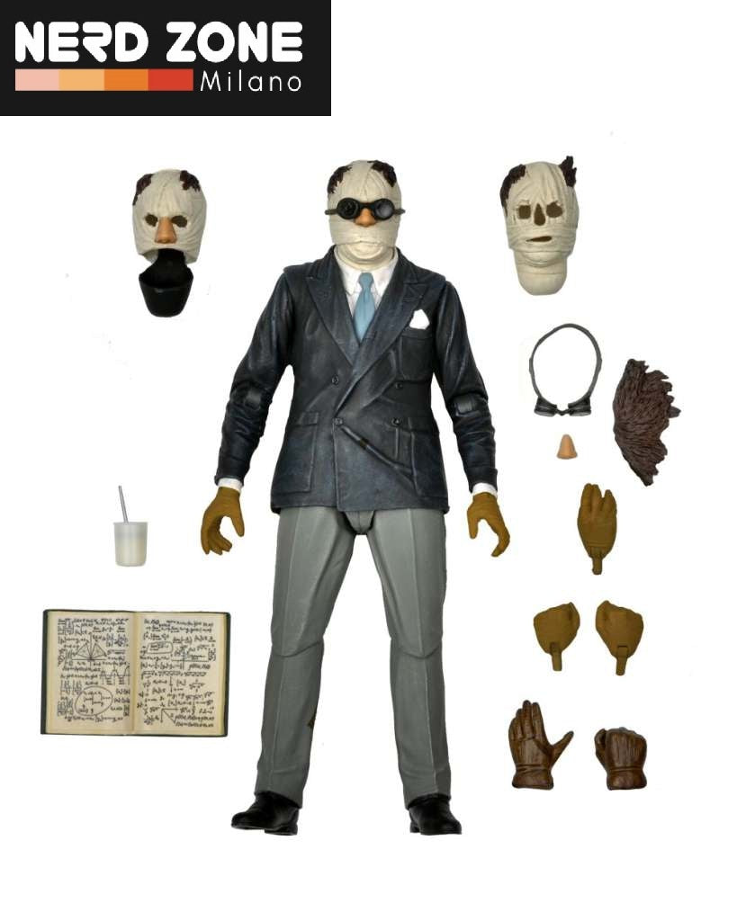NECA - Universal Monsters Invisible Man Ultimate Action Figure