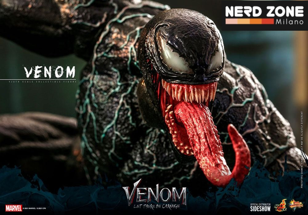 HOT TOYS - Venom: Let There Be Carnage Movie Masterpiece Series PVC Action Figure 1/6 Venom 38 cm (MMS626)