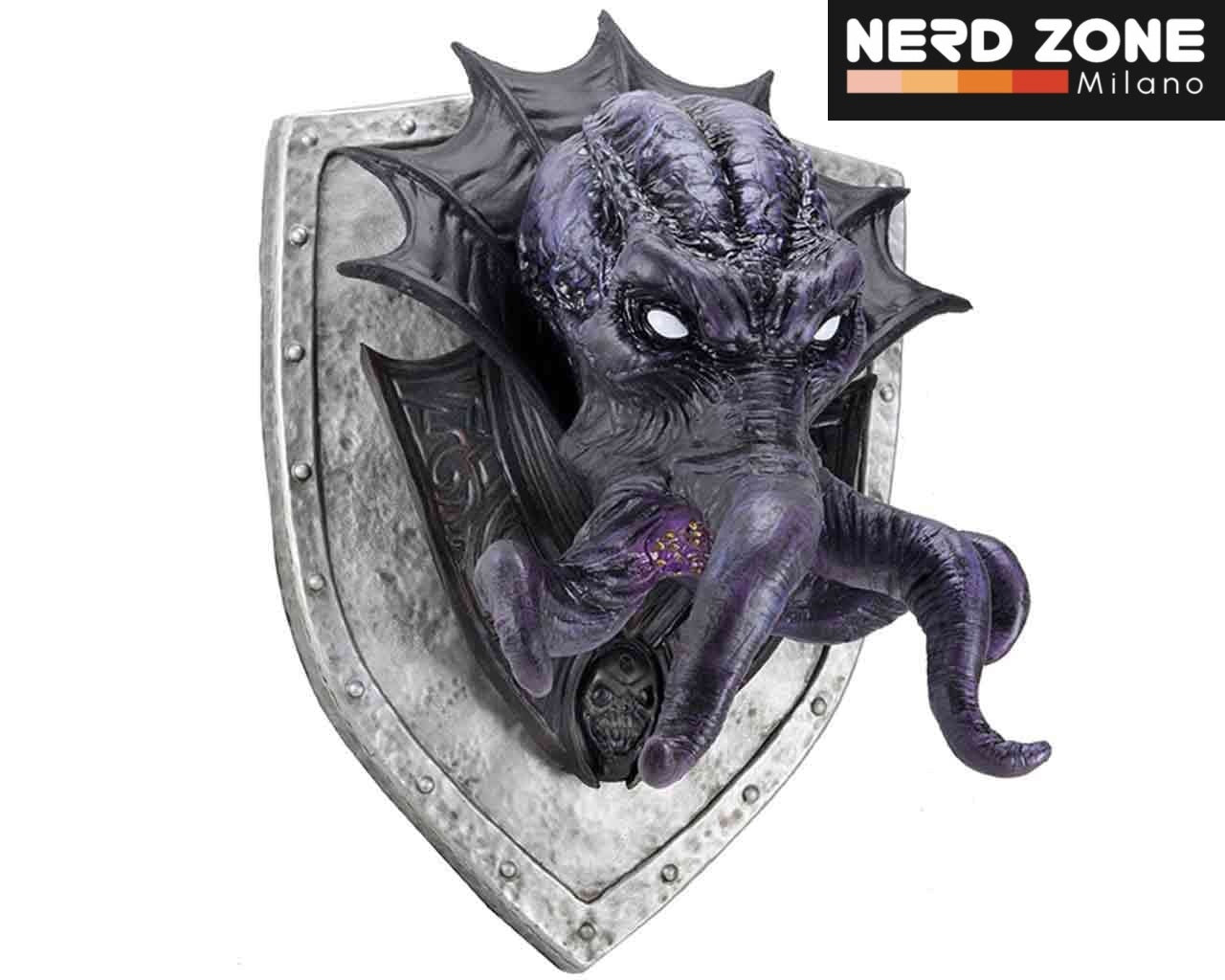 WIZKIDS - Dungeons & Dragons - Replicas Of The Realms: Mind Flayer Trophy Plaque