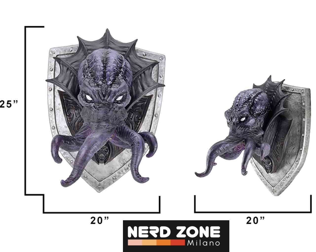 WIZKIDS - Dungeons & Dragons - Replicas Of The Realms: Mind Flayer Trophy Plaque