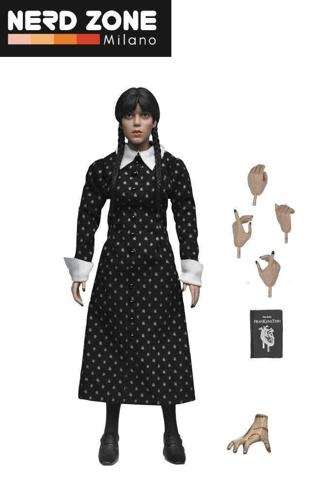 NECA - Wednesday addams classic dress clothed af