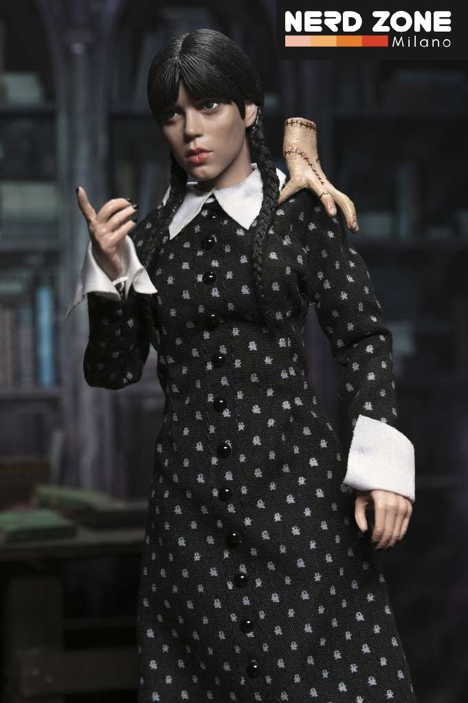 NECA - Wednesday addams classic dress clothed af