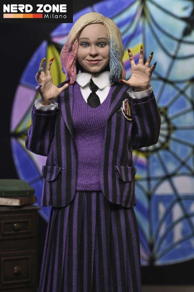 NECA - Wednesday enid & wednesday nevrmore uniform 2pack clothed af
