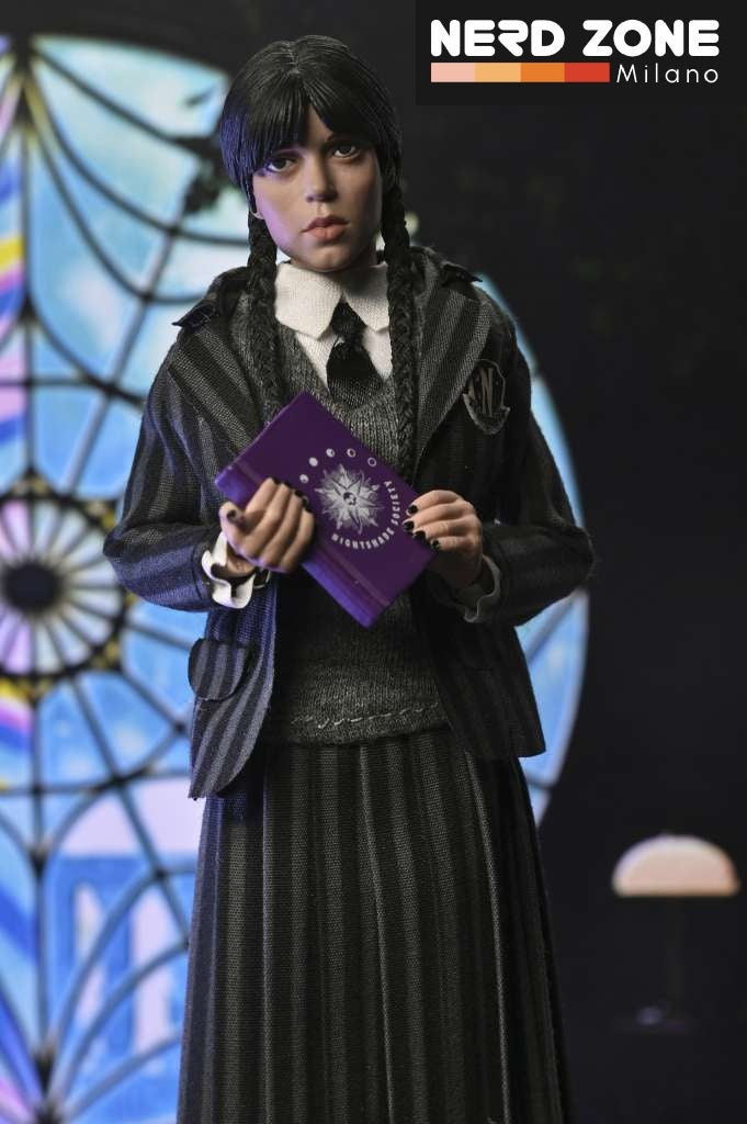 NECA - Wednesday enid & wednesday nevrmore uniform 2pack clothed af