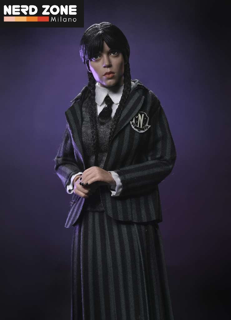 NECA - Wednesday enid & wednesday nevrmore uniform 2pack clothed af